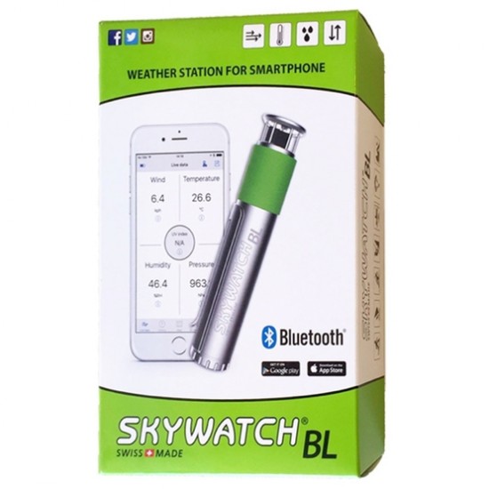 Promotion SKYWATCH Windmeter BL400 for smartphone - anemometer, thermometer, hygrometer