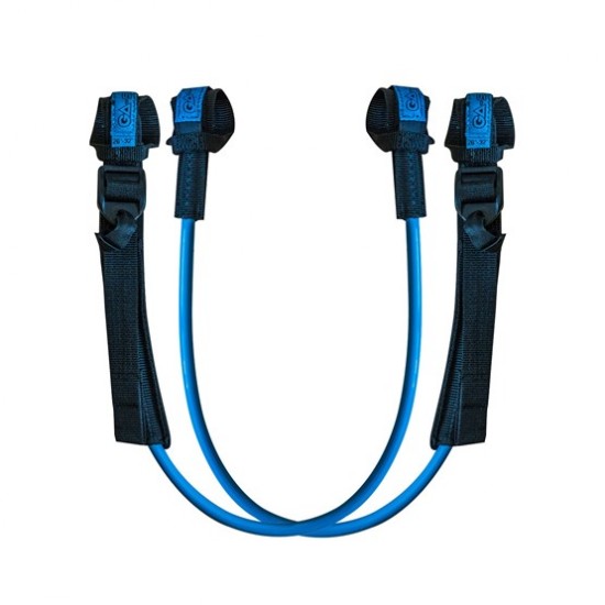 Promotion GAASTRA Harness lines FIXED ADJUSTABLE (Blue)
