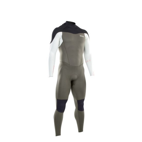 Promotion ION 2021 - Wetsuit BS - Element Semidry 5/4 BZ DL - dark olive/white/black