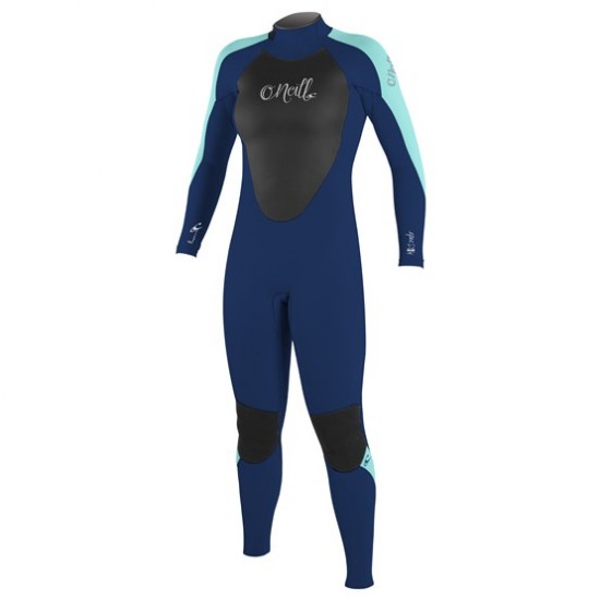 Promotion O'NEILL Womens wetsuit Epic 5/4 Back Zip Full NAVY/NAVY/LTAQUA