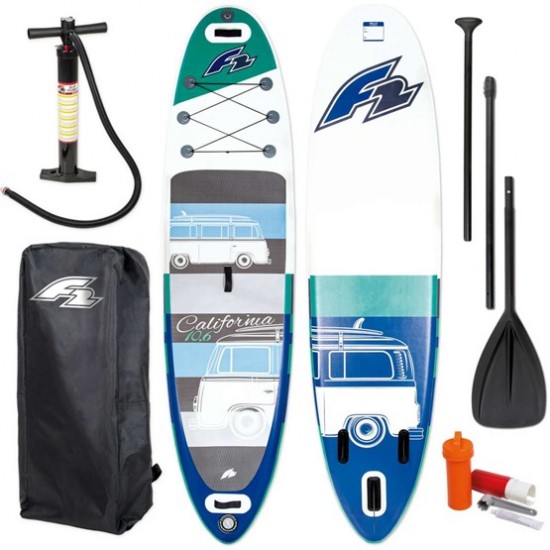 Promotion F2 Inflatable SUP board California (HFT technology)