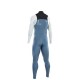 Promotion ION 2021 - Wetsuit BS - Seek Core Semidry 4/3 FZ DL - steel blue/white/black