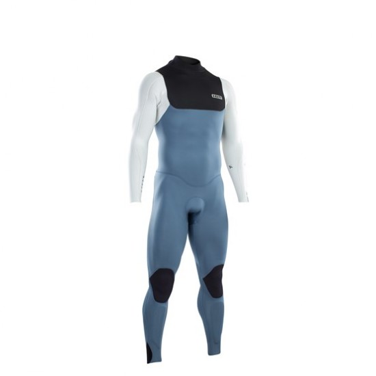 Promotion ION 2021 - Wetsuit BS - Seek Core Semidry 4/3 BZ DL - steel blue/white/black