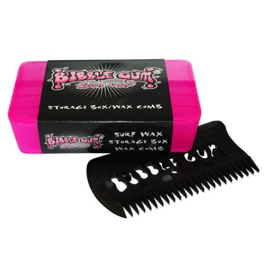 Promotion BUBBLE GUM Surf wax box with wax comb
