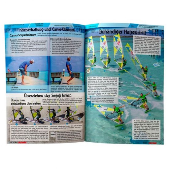Promotion Windsurfing TRICKTIONARY Bible 3 Book - Guide EN / ES / IT / DE / FR