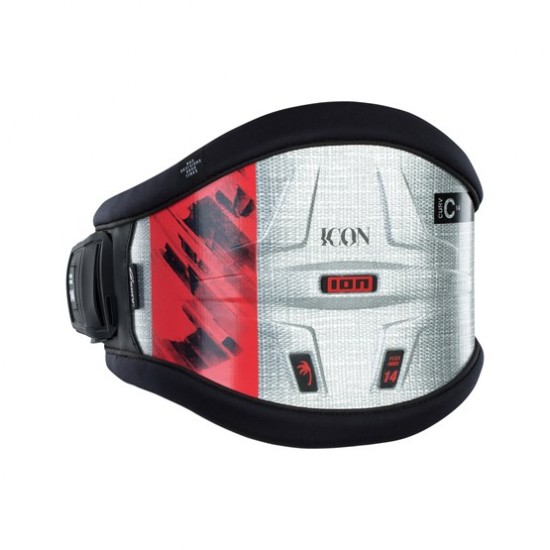Promotion ION 2021 - Harness Surf Waist Icon Curv 14 - silver