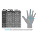 Promotion XCEL Glove Drylock 3-Finger 5mm TEXTURE SKIN