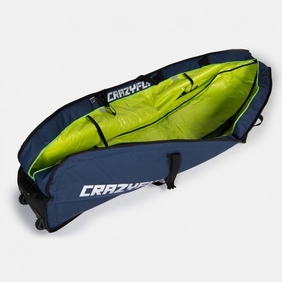 Promotion CRAZYFLY Kitesurf Quiver Surf Bag Roller 6'2 with wheels