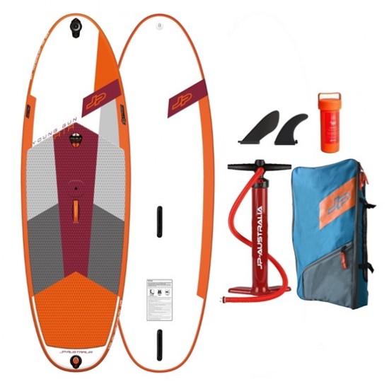 Promotion JP AUSTRALIA Inflatable windsurf board Young Gun Air 8'2'' LE 3DS 2020/2021