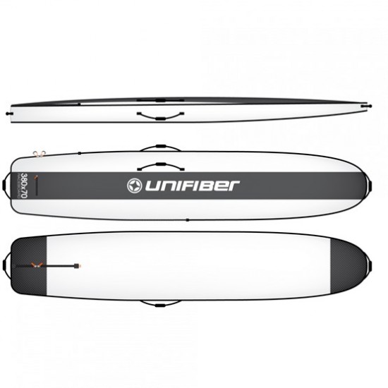 Promotion UNIFIBER Boardbag Pro Luxury Raceboard 380x70