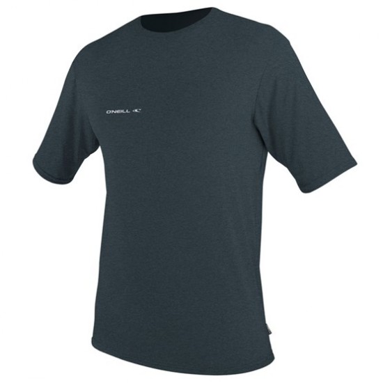Promotion O'NEILL Mens rashguard Hybrid Sun Shirt S/S SLATE