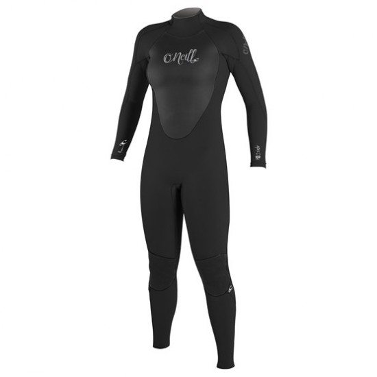 Promotion O'NEILL Womens wetsuit Epic 4/3 Back Zip Full BLACK