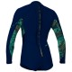 Promotion O'NEILL Womens Wetsuit BAHIA 2/1 BACKZIP L/S SHORT SPRING 2019